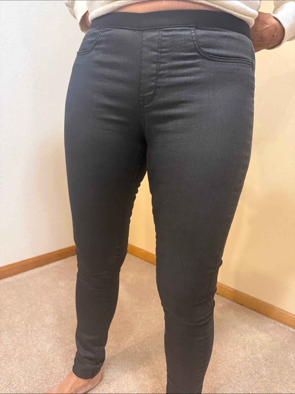 Women's Black Stretch Skinny Jeans